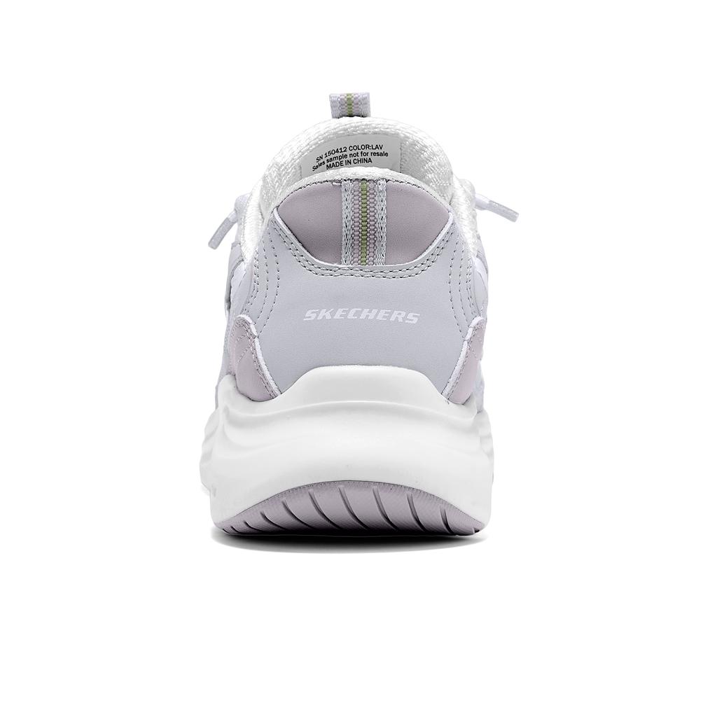 Skechers Scarpe Casual Basse Sportive da Donna in Tessuto e Pelle Sintetica Comode Versatili Traspiranti Sneaker Donna Lavanda 150412-LAV