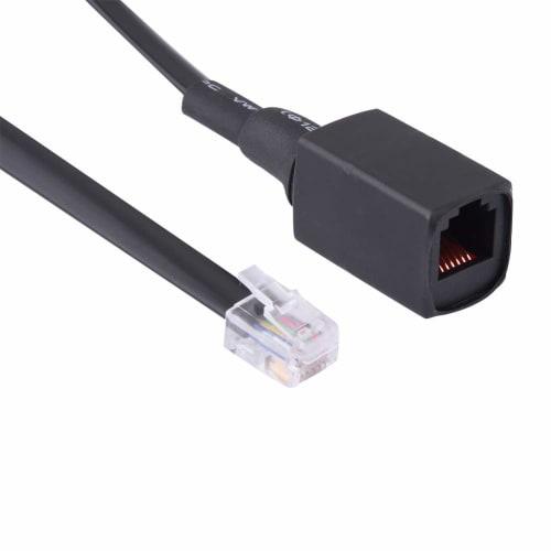 Microphone Extension Cable, 1.5M 6-Pin Microphone Cord for Yaesu Radio Transceivers