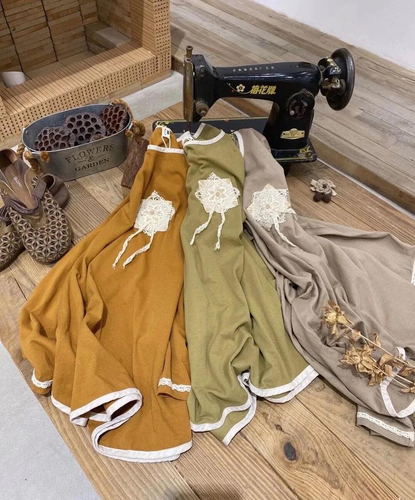 Johnature Casual Patchwork Spitze Frauen T-Shirts Frühling Japanischen Alle Spiel Oansatz Pulloer Weibliche T-Shirts