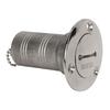 Deck Filler 316 Stainless Steel Right Angle 1.5 Inch Boat Filler Hardware with Key for Yacht Ship DIESEL