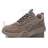 Men's Versatile Leather Lace-up Casual Sneakers - Breathable, Comfortable, Non-slip for Spring & Autumn 2025