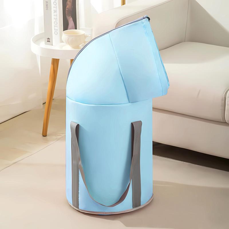 Foldable Insulated Portable Foot Bath Tub - Collapsible Foot Soaking Bucket for Home Spa Foot Care