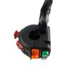 7/8" 22Mm Motorcycle Multifunction Handlebar Control Switch Assembly Warning Light Kill Start Turn Signal Horn Button Switch