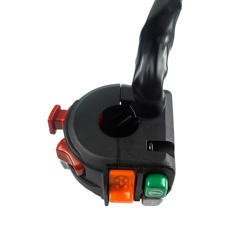 7/8" 22Mm Motorcycle Multifunction Handlebar Control Switch Assembly Warning Light Kill Start Turn Signal Horn Button Switch