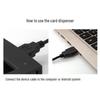 ZhenDi ZDF01 USB IC Card Reader CN plug (adapter included)