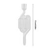 Home brewing airlock transparent S-type one-way exhaust valve check valve water seal fermentation valve Airtight Equipment