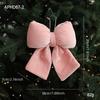 Velvet Red Bow Ornaments for Christmas, Weddings, Chinese New Year, and Grand Openings.