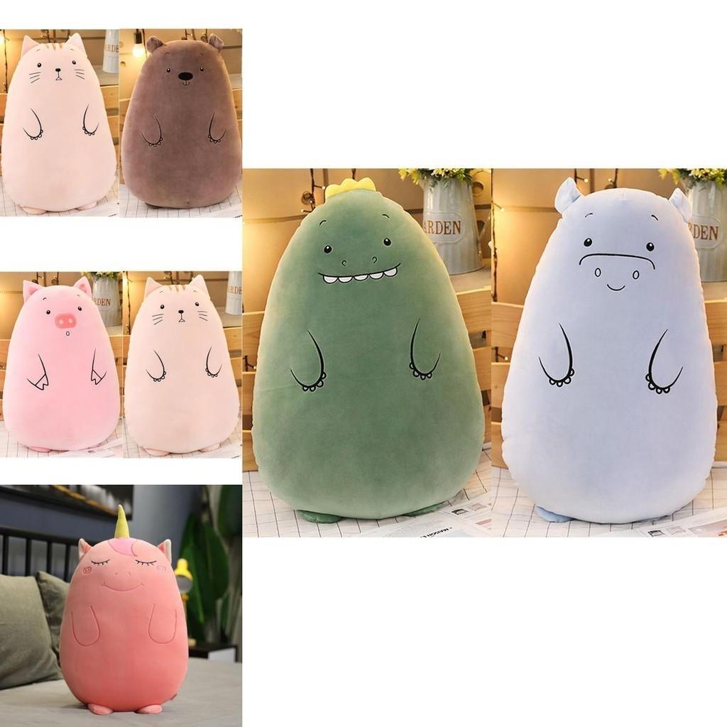 Adorable Plush Stuffed Toy Dinosaur Bear Pillow For Kids And Home Decor