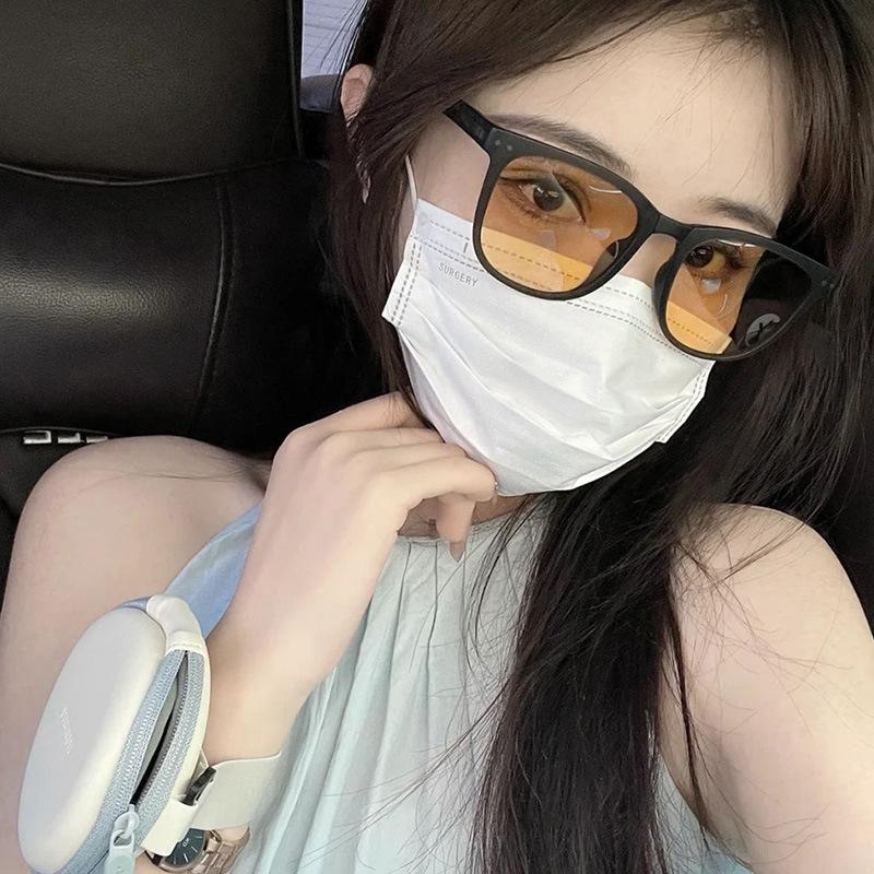 Folded Polarized Sunglasses New Women Fashion Light Sunglasses Small Frame Round Driving Retro Outdoor Glasses UV400