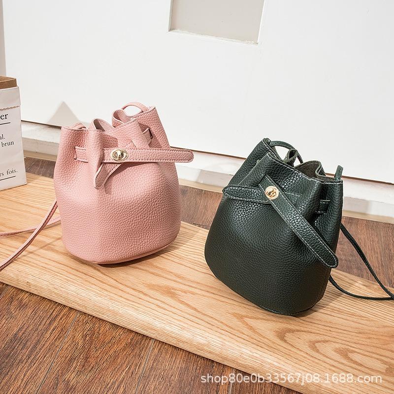 Mini bucket bag women's bag new children's small bag women's shoulder bag