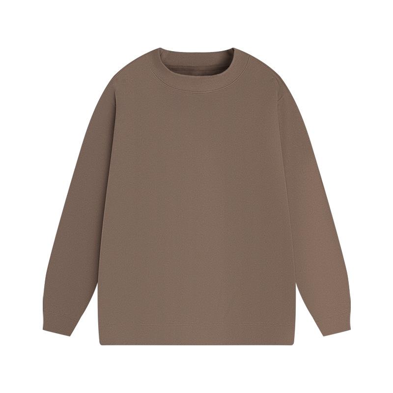 Men S Thick Fleece Lined Long Sleeve Sweatshirt Winter Warm Casual Top