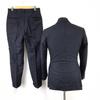 Made in Japan TOMORROWLAND Autumn/Winter Suit Set XS-S Men Navy Stripe Fully Lined Single Jacket/Pants(USED)