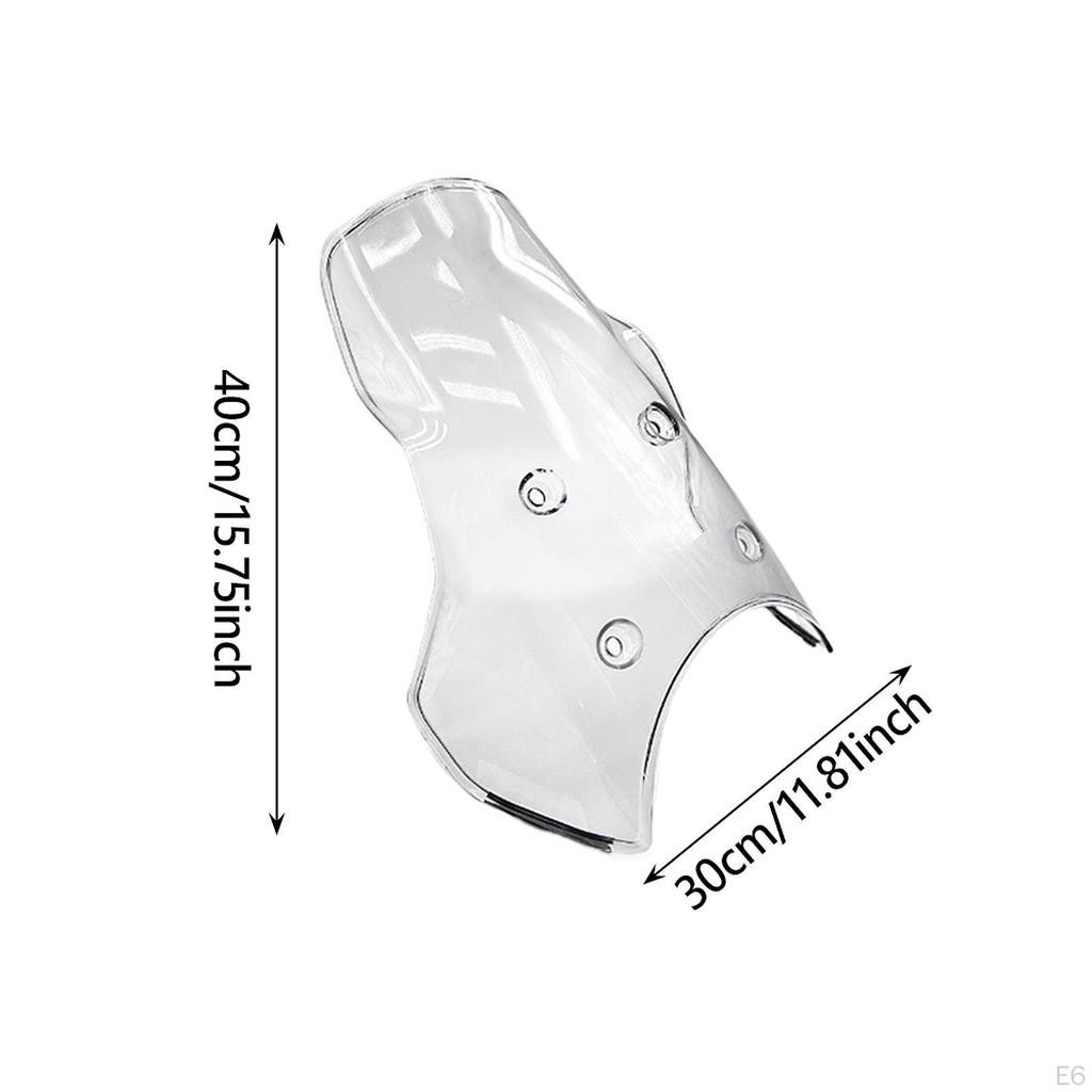 Motorcycle Windscreen Front Wind Splitter Easy to Install High Performance Motorbike Deflector