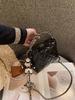 Portable chain 2025 new fashion versatile niche design high sense diamond chain bag shoulder messenger bag women