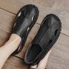 Fashion Summer New Fashion New Handmade Casual Sandals Hand Sewn Style Outdoor Flats Comfort Non-slip Men Breathable Cool Leather Shoes