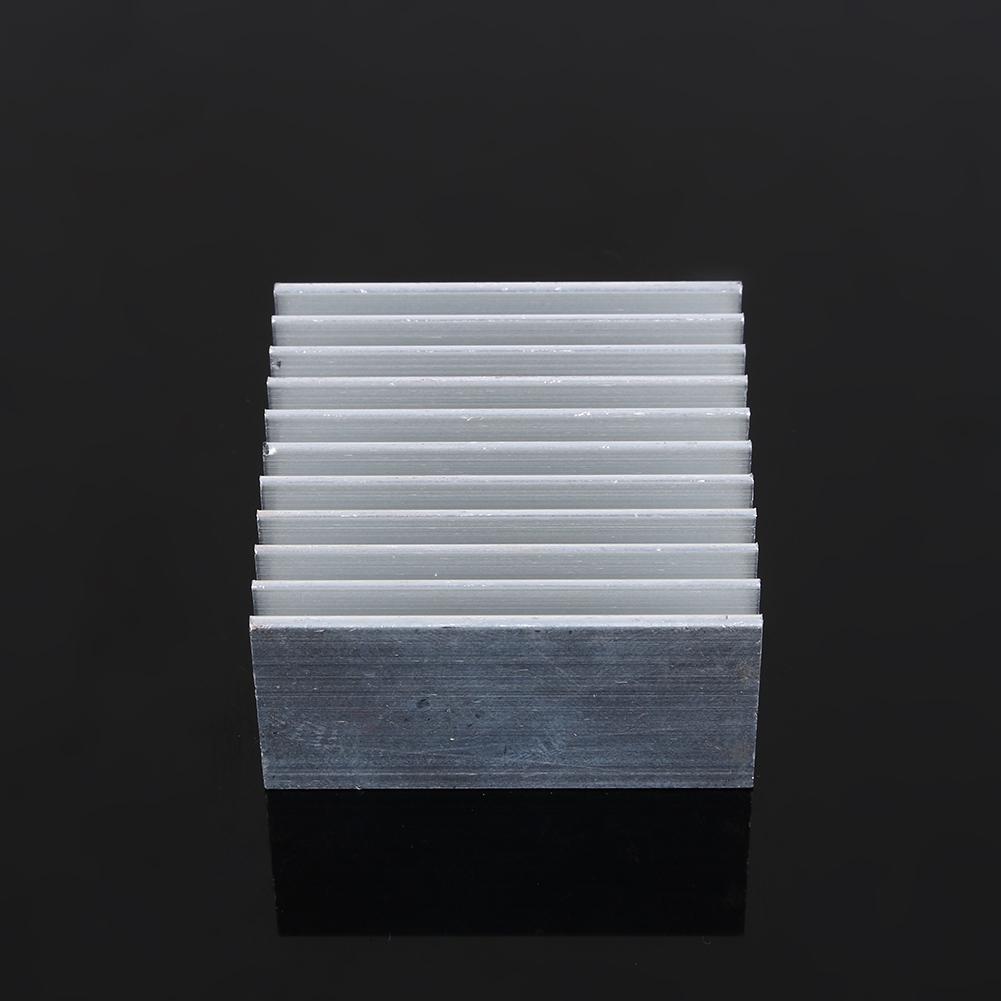 Aluminium Heatsink Heat Sink 11 Tooth 40mm*40mm*20mm White