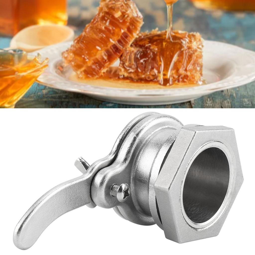Steel Honey Tap Gate Valve Stainless Honey Shake NaMachine Beeping Tools Bottling Extracting Equipment for Extractor