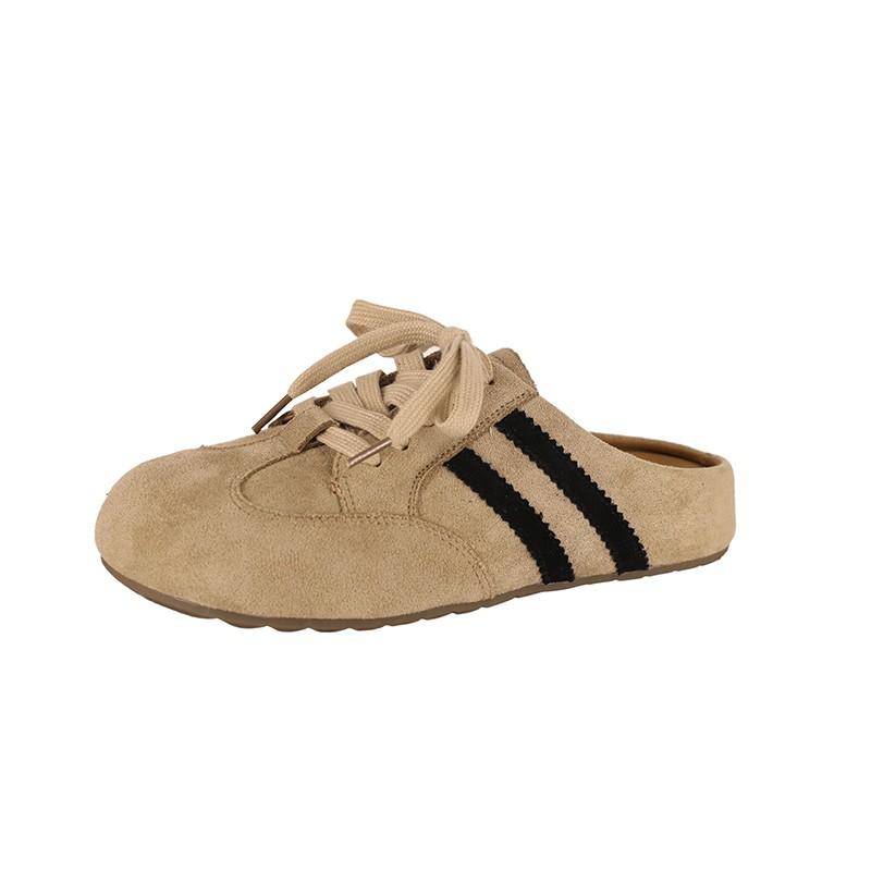 

Fashion 2025 New Casual Sneakers Woman Shoes Slippers Flats Platform Sandals Brand Designer Lace Up Loafers Summer Womens Sneakers 40 хаки