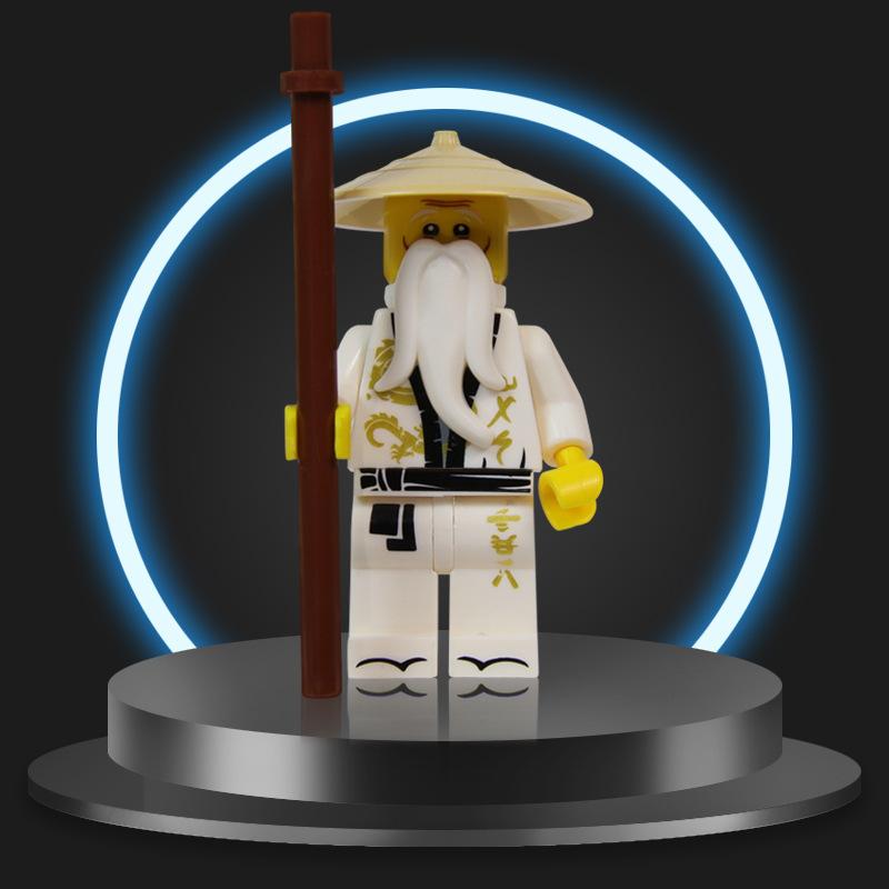 Ninja Minifiguur Bouwstenen Speelgoed, Creatieve Constructieblokken Set, Compatibel met Lego, Verjaardagscadeau voor Kinderen Jongens Meisjes
