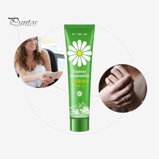 75ML Natural Chamomile Hand Cream Anti-Drying Anti-Cracking Smooth Skin Repair Moisturize Essence Cream Hand Care