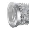 1 Set Exhaust Connector Metal Housing Magnetic Dryer Vent Connector Kit Easy Cleaning Air-Tight Exhaust Joint