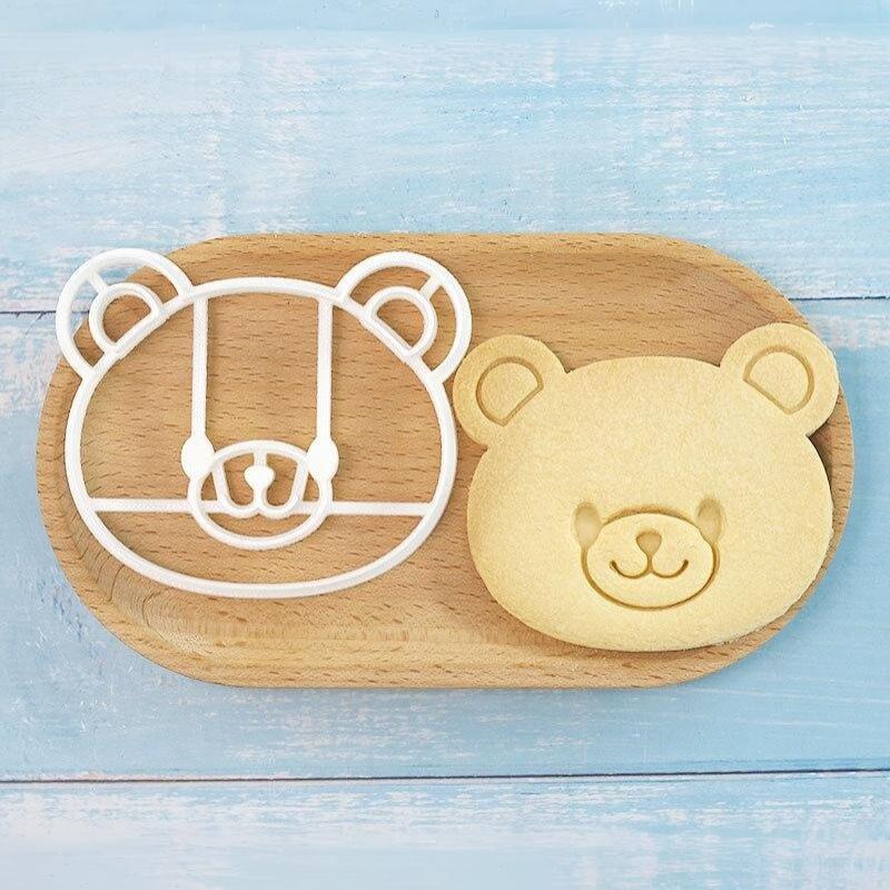 Animal Cookie Cutters Set 1 Pcs 3D Animal Shapes Food Safe Baking Molds for Festival Party DIY Cookie Baking Gifts