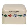 Desktop Organizer, Multi-Function Flower Print Jewelry Cabinet Large Capacity for Collage Dorm
