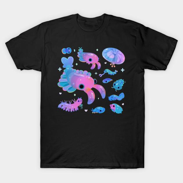 Men Black Print T-shirt Cambrian Baby No-Cut Transfer Paper Print Cotton Tshirt 2XL чёрный