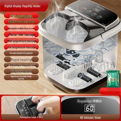 Smart Heated Foot Spa Massager with LCD CN Plug (adapter Included)