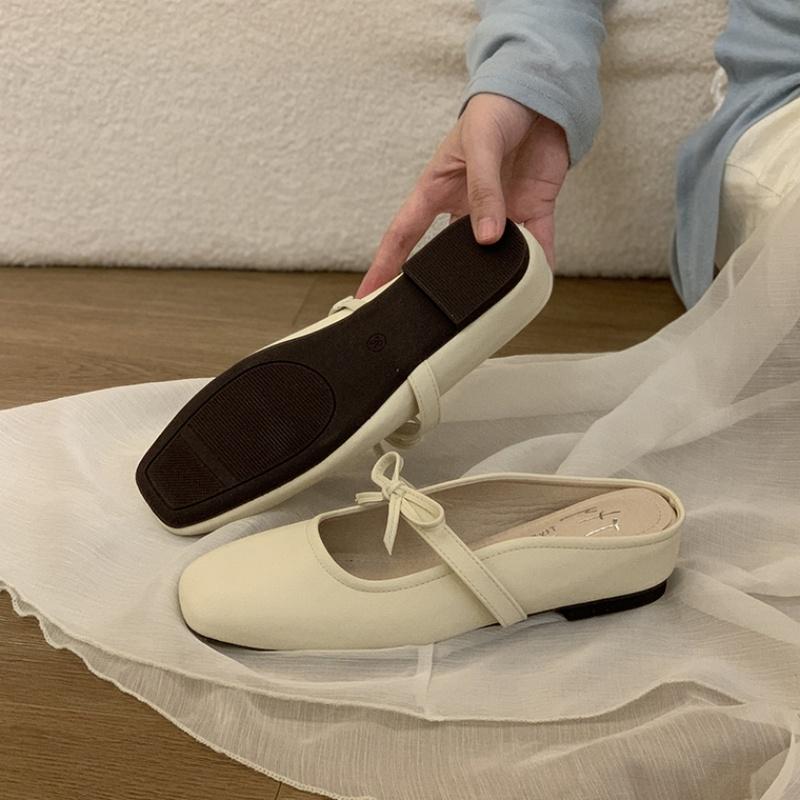 Fashion Bailamos Women Casual Flats Comfortable Soft Boat Shoes Loafers Ballerina Shallow Round Toe Ballet Flat Shoes Women Slip On Side