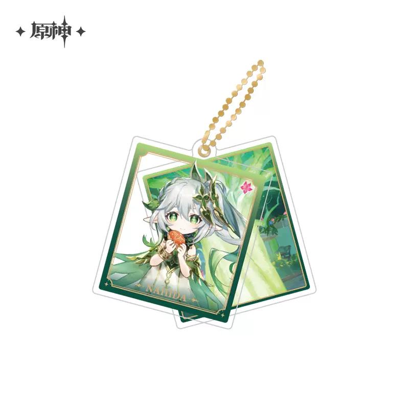 Sunsyea Genshin Impact Official Merch miHoYo Original Theme Series Keychain Vol.3 Alhaitham Kaveh Furina Wanderer Navia