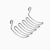304 Stainless Steel Expandable Hanging Dish Rack for Small Items, Multi-layer Draining and Storage.