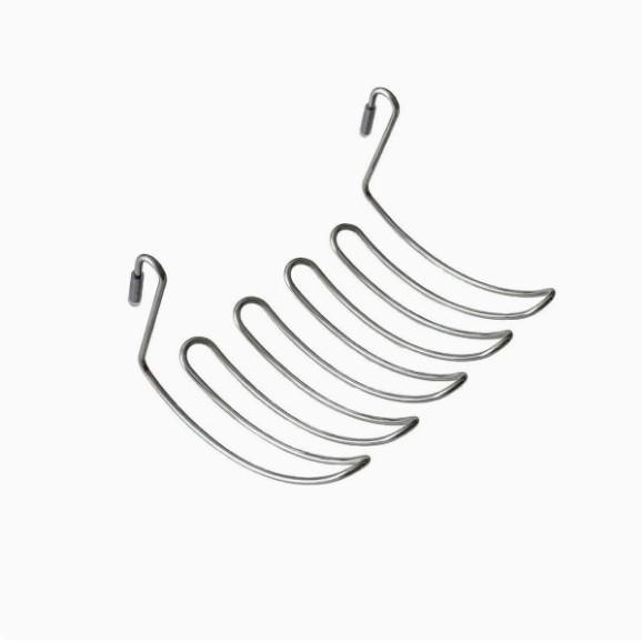 304 Stainless Steel Expandable Hanging Dish Rack for Small Items, Multi-layer Draining and Storage.