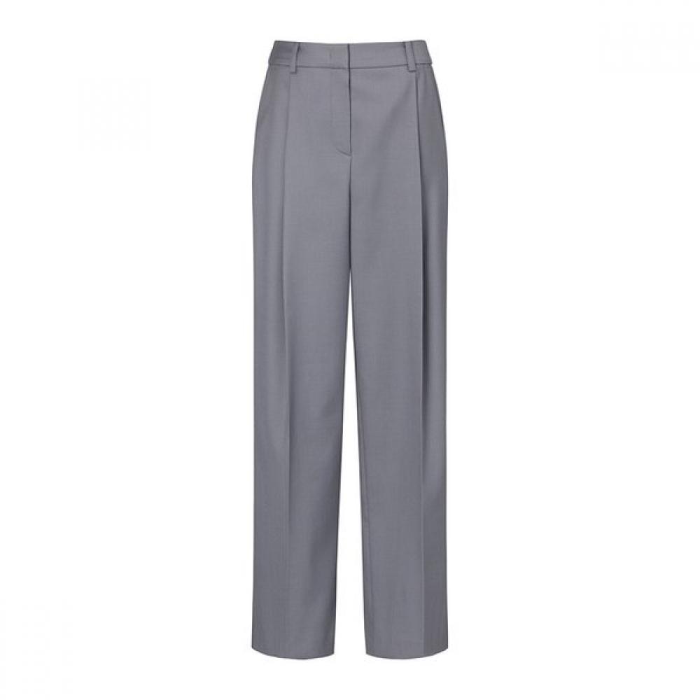 Joy Gryson Tailored Grey Pants Kw6sl3240 12 GREY/01_S