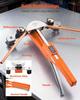 Rohrbieger-Set, 6 mm bis 22 mm, Kompakter Ratschen-Rohrbieger, Ratschen-Handbiegewerkzeug, mit 7 Aluminiumlegierungs-Formeinsätzen, HVAC-Werkzeuge, für Kupfer