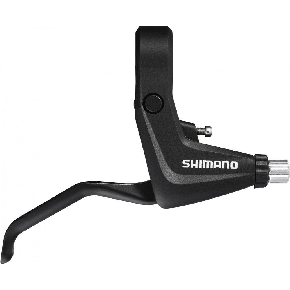 SHIMANO Brake Lever Black Left and Right Lever Set 2 Finger EBLT4000PAL ALIVIO (TREKKING) BL-T4000-P