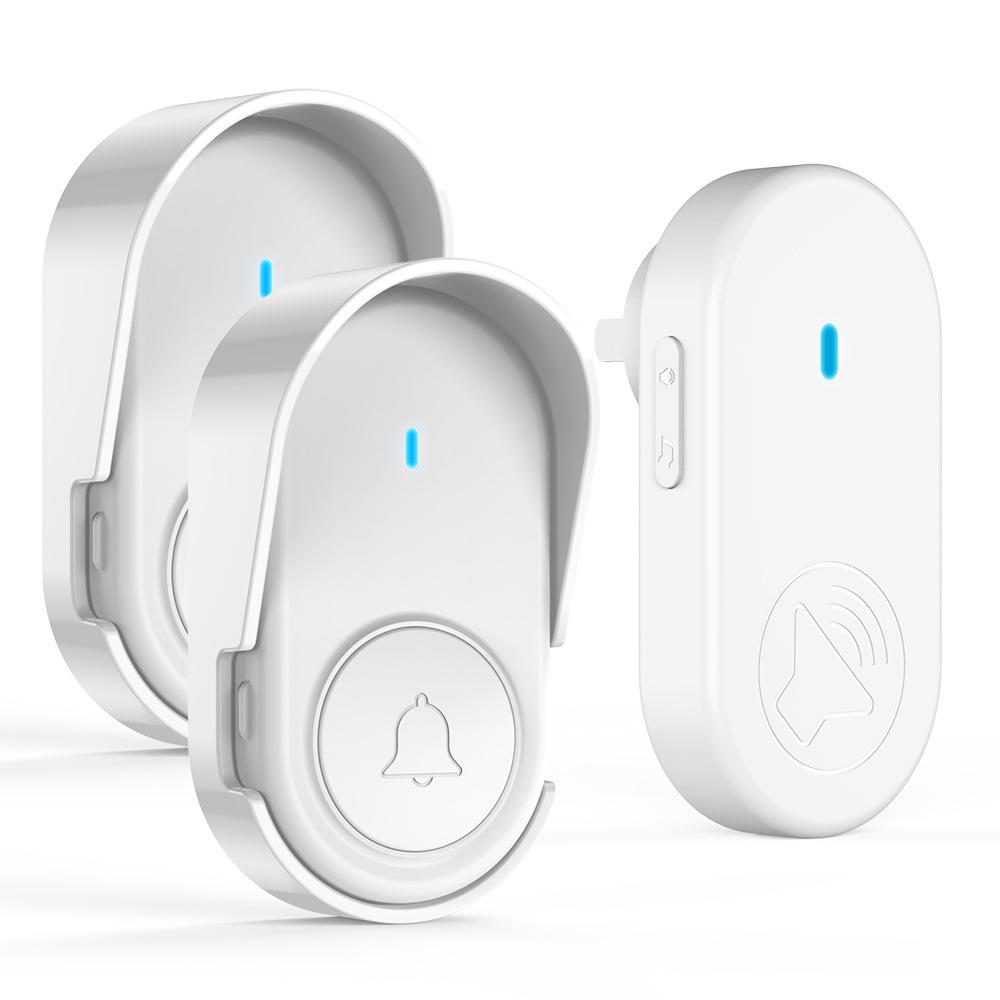 Long-Range Wireless Doorbell with Anti-Interference and Elderly Pager Feature
