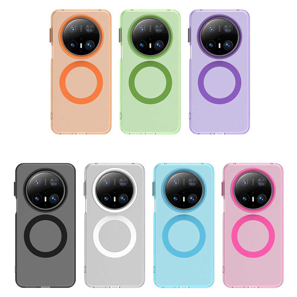 Magsafe Matte Phone Case For Huawei Mate 70 70 Pro 70 Pro+ Protective Case For Magnetic Wireless Charging Shockproof Back Cover