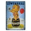 Metal Tin Signs Zurich Paulaner Wall Decoration Plaque Vintage Art Poster Iron Painting for Man Cave Home Cafe Garden Club Bar
