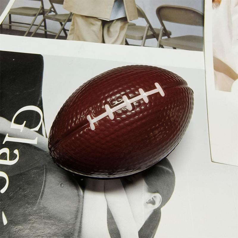 6CM Pu Foam Fidget Sensory Stress Ball Children's Toy Foam Sponge Basketball Vent Football Tennis Baseball Preschool Education