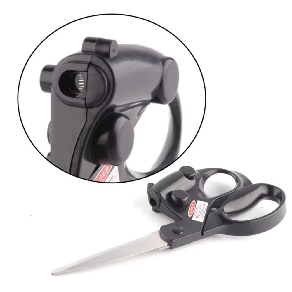 Professional Laser Guided Scissors Stainless Steel Precision Cutting Infrared Laser Scissor Cut Straight Positioning Scissors