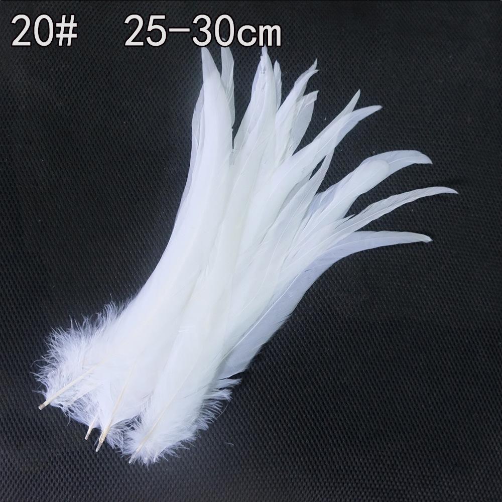 Weiße Feder Kollektion: DIY Handgemachte Bekleidungsaccessoires mit Gänse- und Truthahnfedern