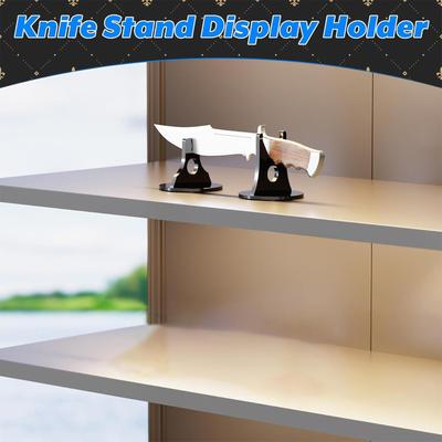 Clear Display Stand Holder Rack 2Piece Non-Slip Base Acrylic Display Stands For Collectibles For Kitchen Tabletop Room Desk Home