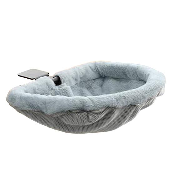 

Desk Side Cat Bed Plush Foldable Cat Bed with C-Clamp Heavy Duty Table Pet Perch Table-Side Cat Hammock Bed with Washable Pad for Indoor Cats