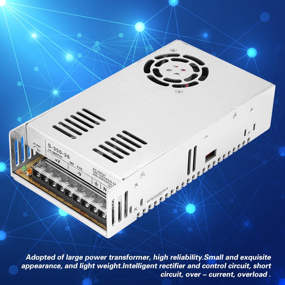 S‑350‑36 Switching Power 36V 350W Security Monitoring Industrial AC Power Supply 10A