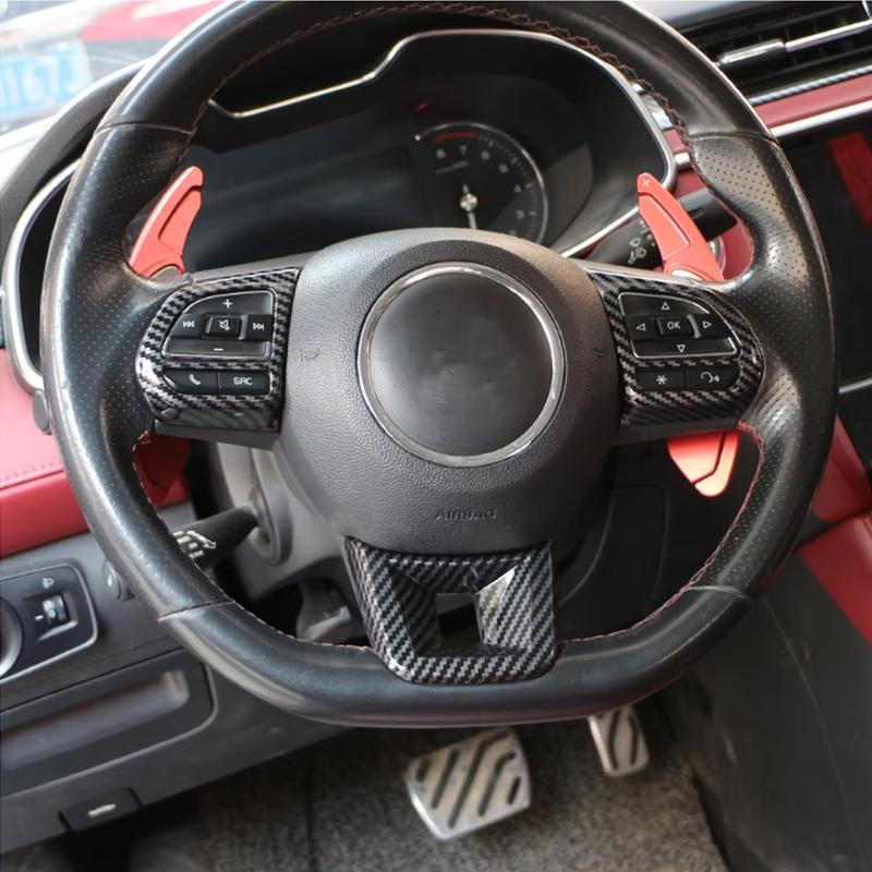 For MG ZS MGHS RX5 MG3 MG5 MG6 Car Steering Wheel Frame Sticker Inner Steering Wheel Decoration Trim Cover Accessories