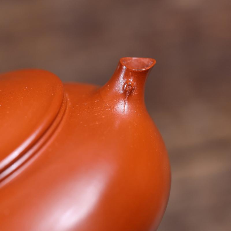 170ml Yixing Purple Clay Teapots Handmade Peach Leaf Tea Pot Beauty Kettle Chinese Tradition Zisha Teaware Tea Ceremony Gifts