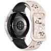 18mm 20mm 22mm Women Silicone Engraved Bracelet for Huawei GT6/GT5/GT4 41mm GT5Pro 46mm Band for Samsung Galaxy FE 7 6 40mm 44mm Active 2 Strap