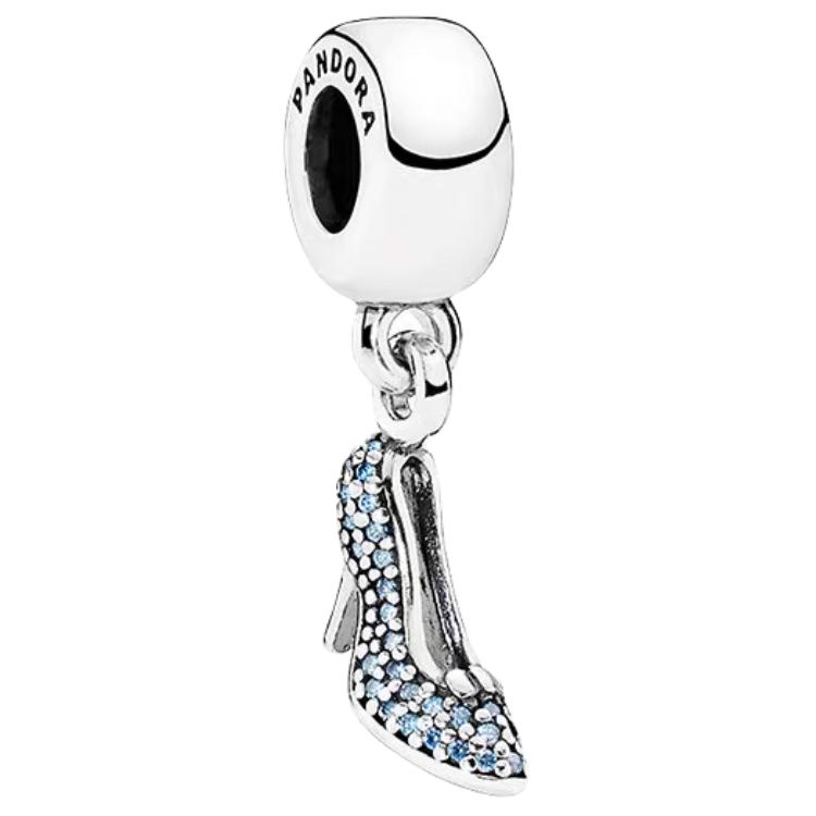 Pandora Original Design Disney Cinderella Princess 925 Silver Cubic Zirconia Jewelry Accessories Unisex Jewelry 791470CFL Box