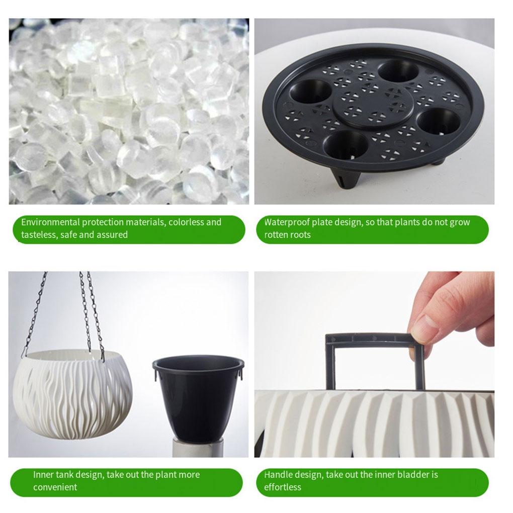 Schöner Pflanztopf für Innen- und Außengärten, der Pflanzenwachstum ermöglicht